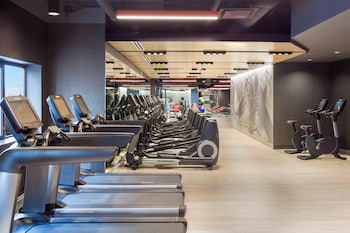 Fitness center at The Westin Copley Place, Boston, a Marriott Hotel