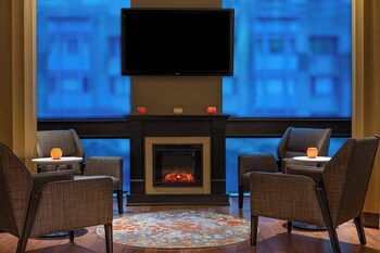 Serves lunch and dinner at The Westin Copley Place, Boston, a Marriott Hotel