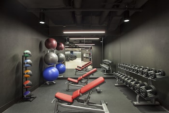 Fitness center at The Westin Copley Place, Boston, a Marriott Hotel