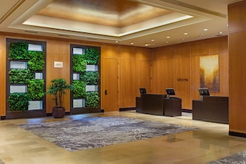 Reception area at The Westin Copley Place, Boston, a Marriott Hotel