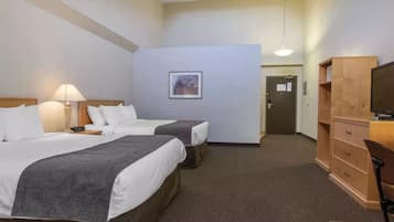 Luxe beddengoed, een bureau, een strijkplank/strijkijzer, gratis wifi