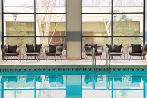 Una piscina techada