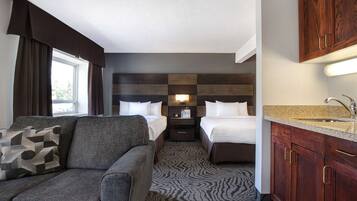 Desk, iron/ironing board, free WiFi, bed sheets