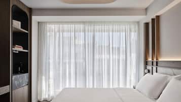 Active Suite | Premium bedding, down duvets, Select Comfort beds, minibar