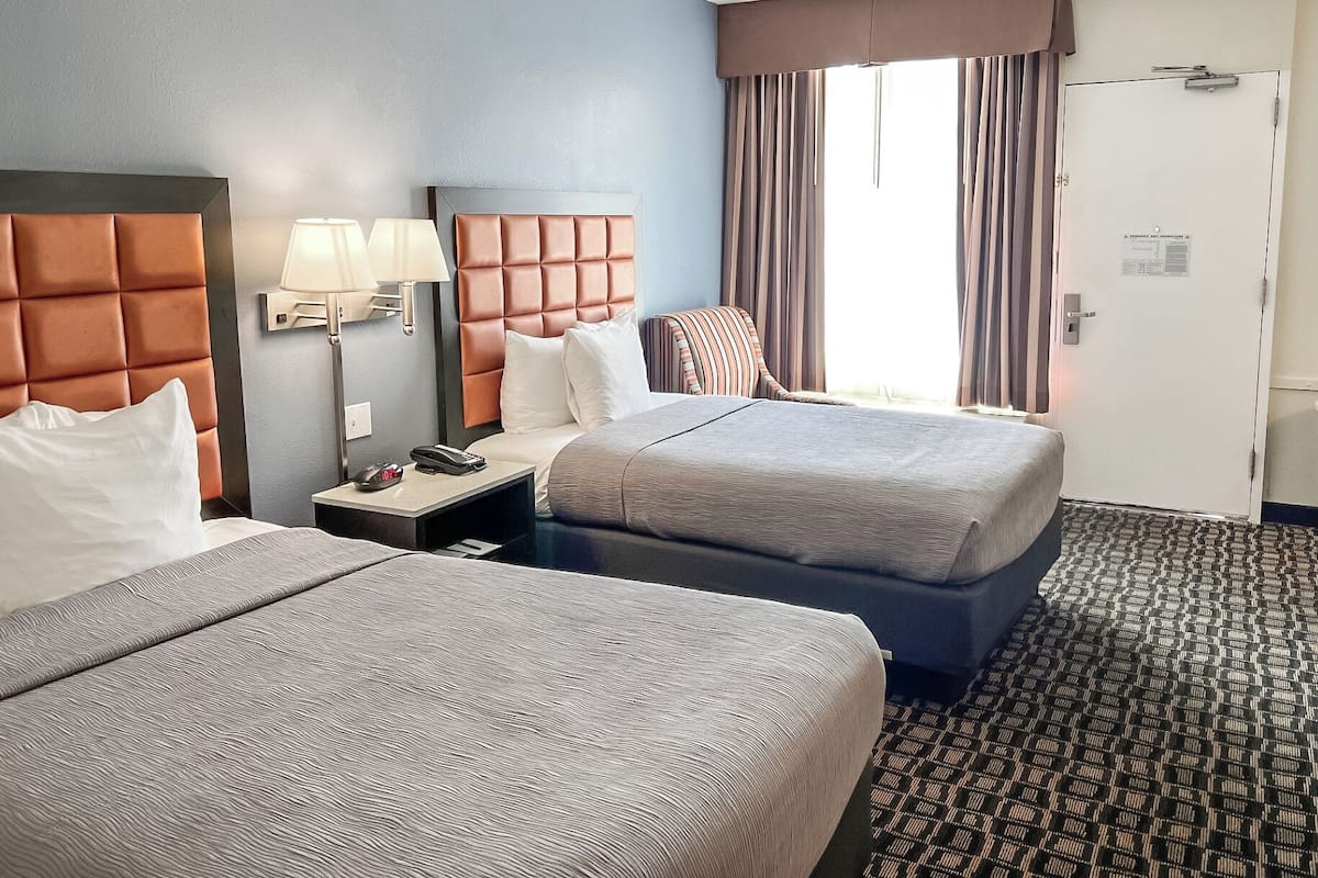 In-room safe, desk, iron/ironing board, rollaway beds