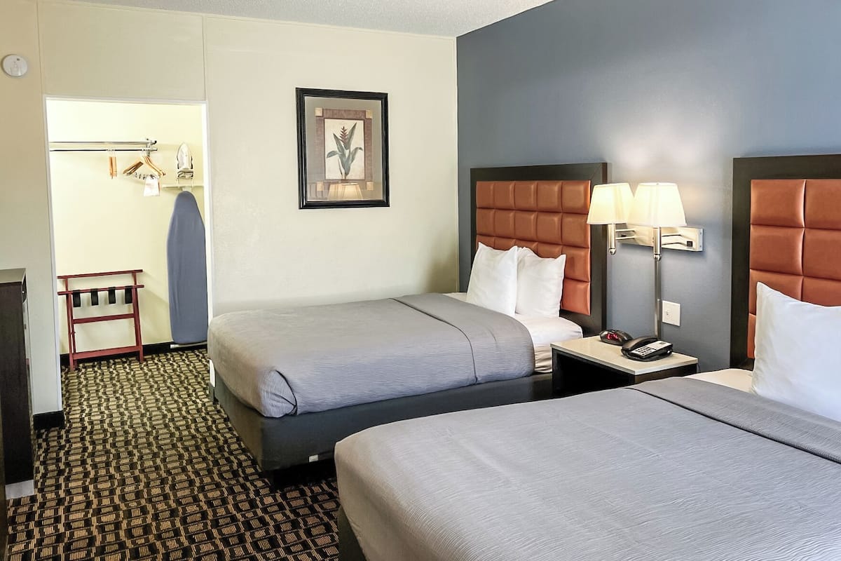 In-room safe, desk, iron/ironing board, rollaway beds