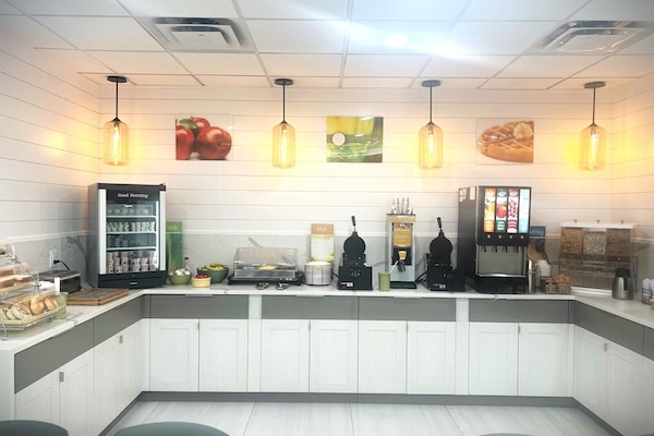 Free buffet breakfast