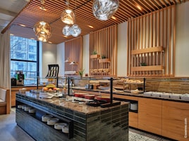 Daily buffet breakfast (EUR 23 per person)