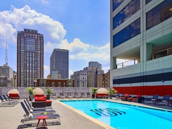 Rooftop terrace at Sonesta Philadelphia Rittenhouse Square