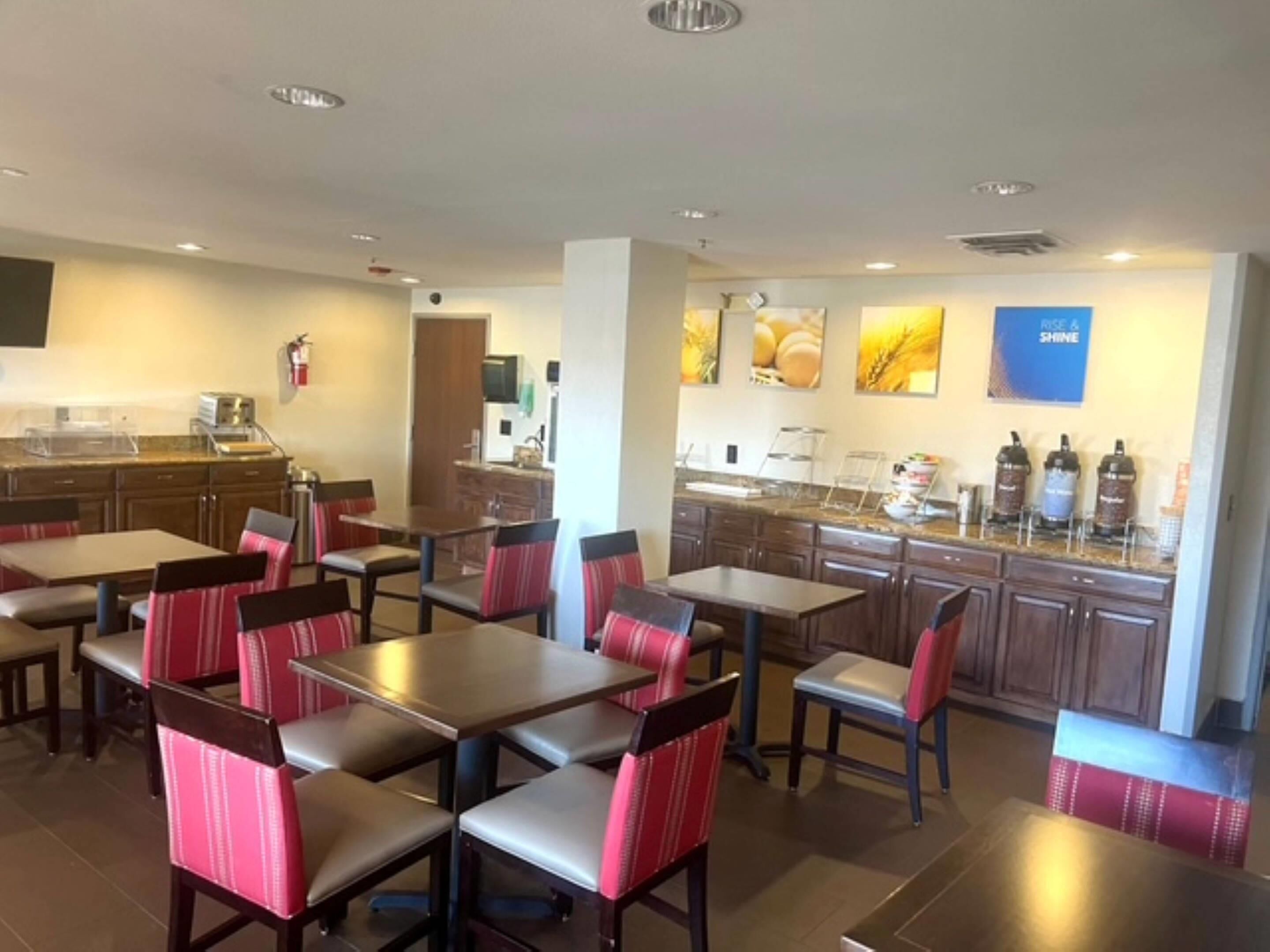 包含周一至周五的欧式早餐