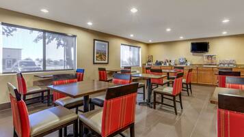 Continentaal ontbijt inbegrepen op werkdagen