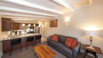 Apartamento | Zona de estar | Televisión de pantalla plana de 55 pulgadas con canales por satélite