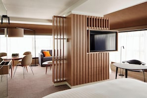 Premium bedding, pillowtop beds, minibar, in-room safe