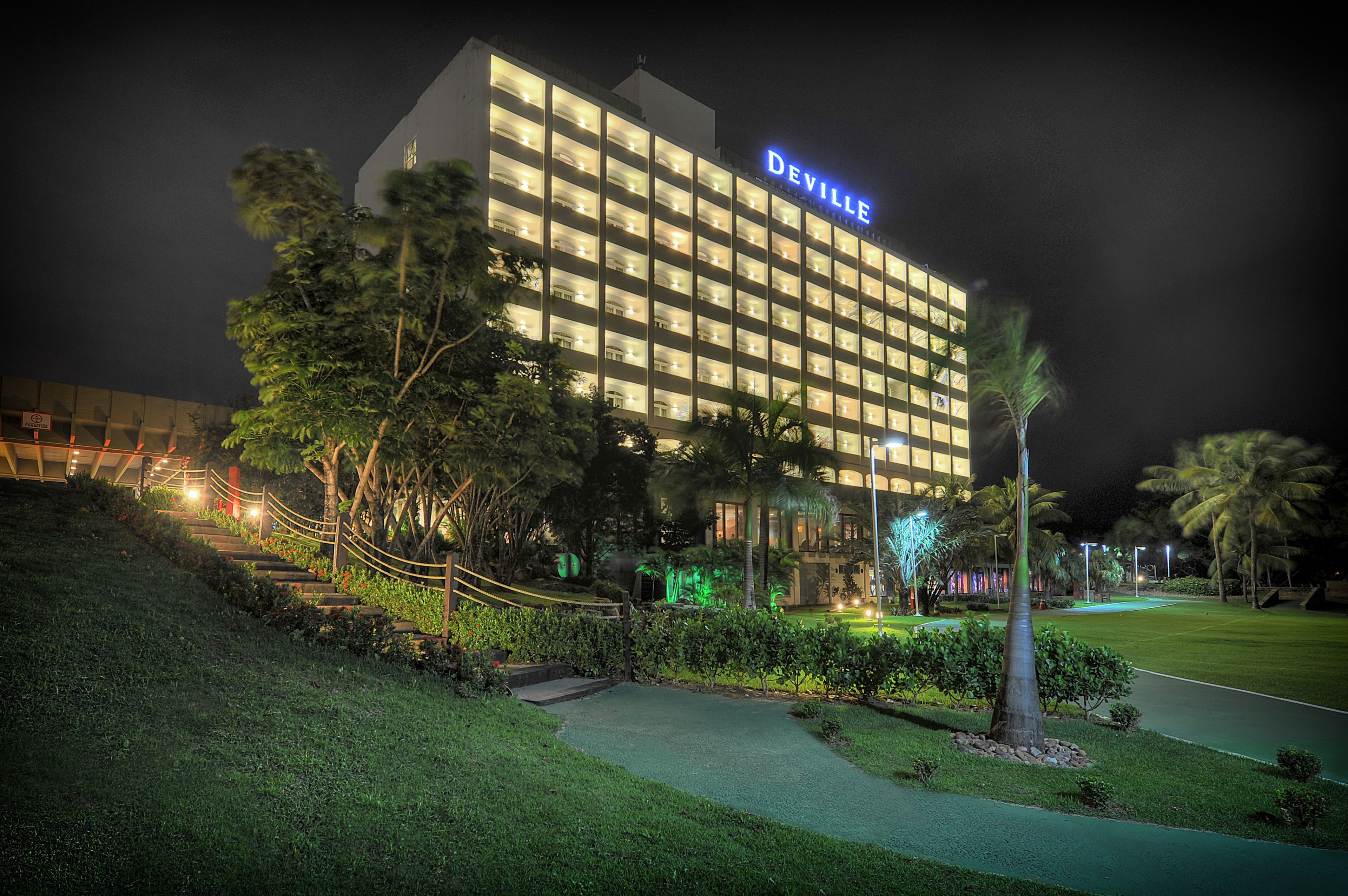 front of property – evening/night