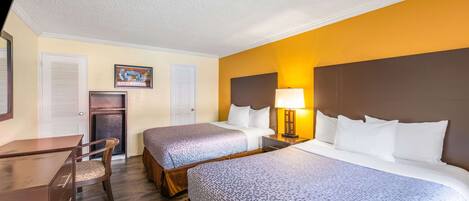 Desk, iron/ironing board, free WiFi