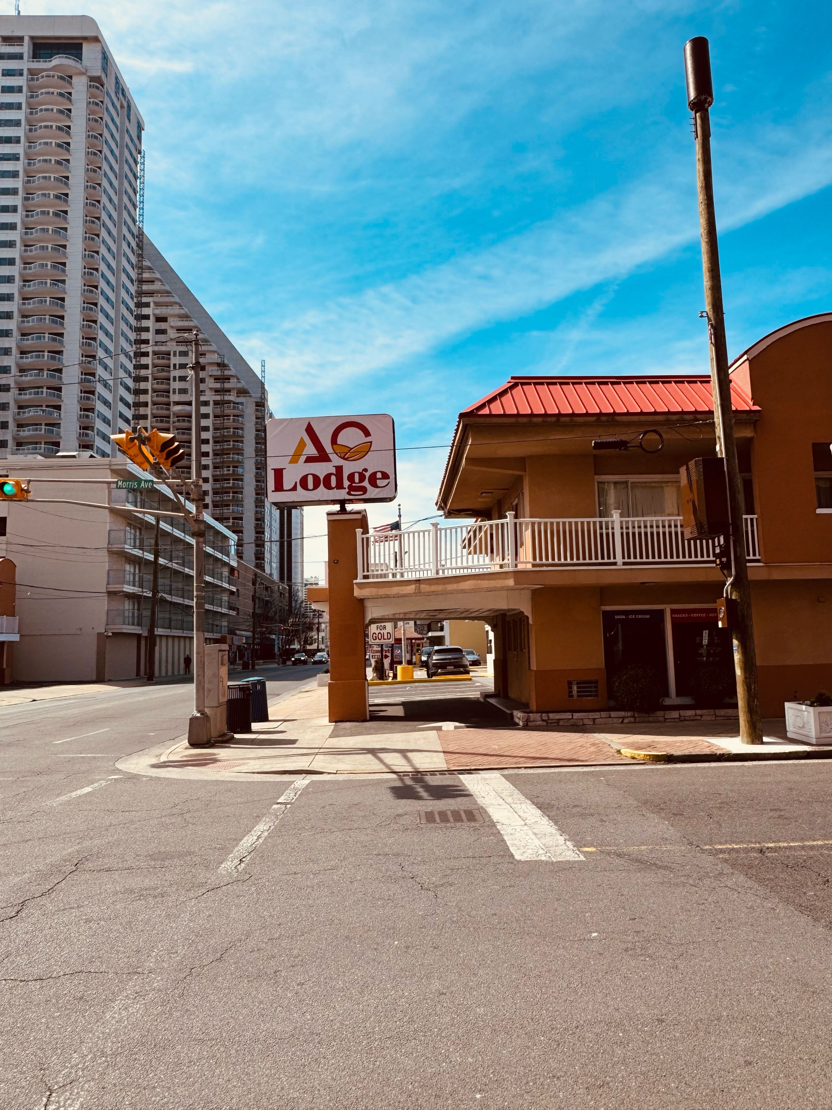 Majoituspaikan julkisivu