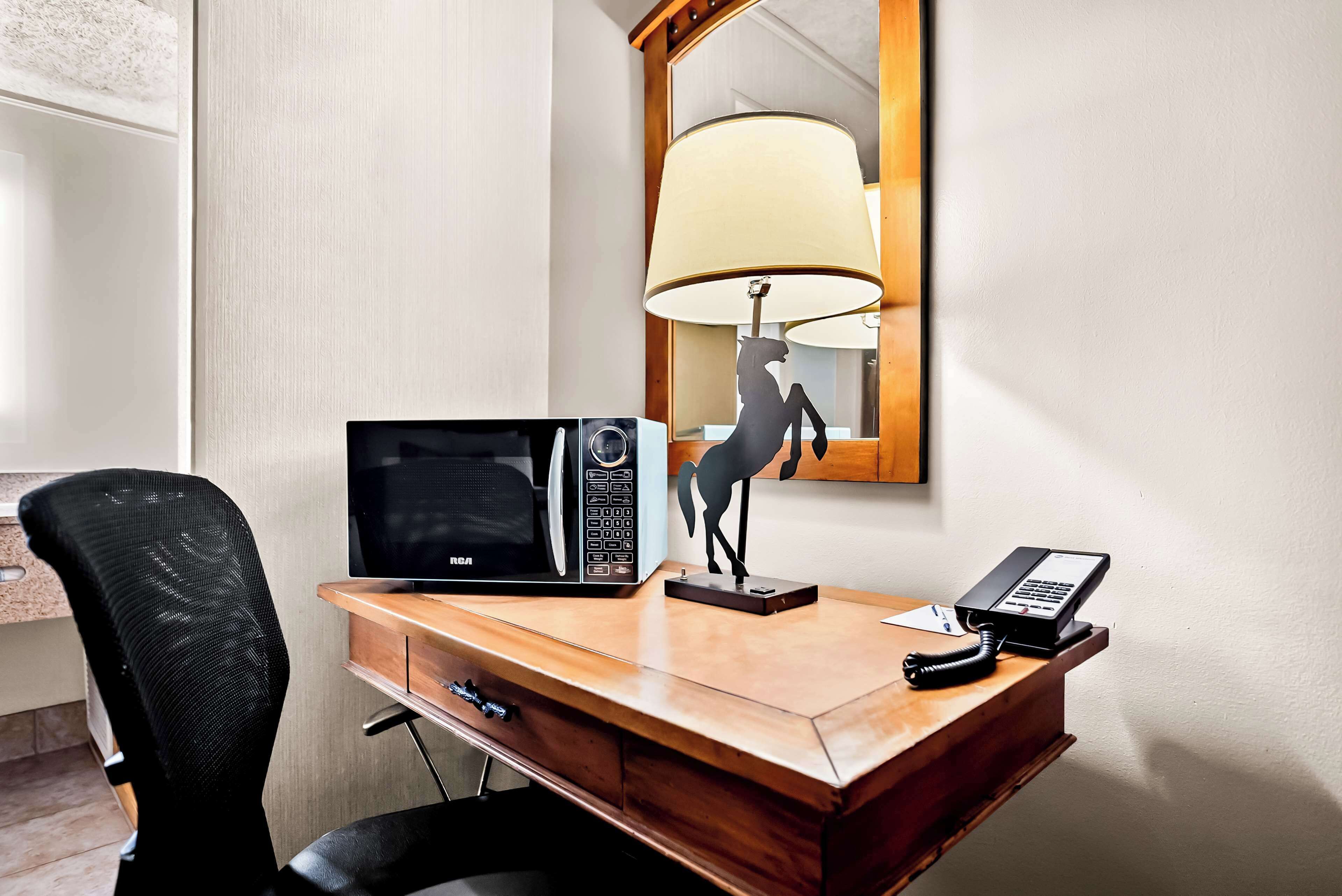 standard room, 2 queen beds, non smoking, refrigerator & microwave | hypo-allergenic bedding, desk, laptop workspace, blackout curtains