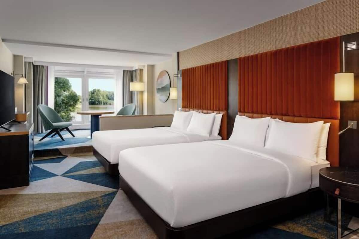 Ropa de cama de alta calidad y minibar