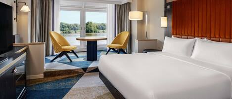 Habitació Deluxe, 1 llit de matrimoni gran (Waterfront) | Roba de llit d'alta qualitat, minibar i caixa forta a l'habitació