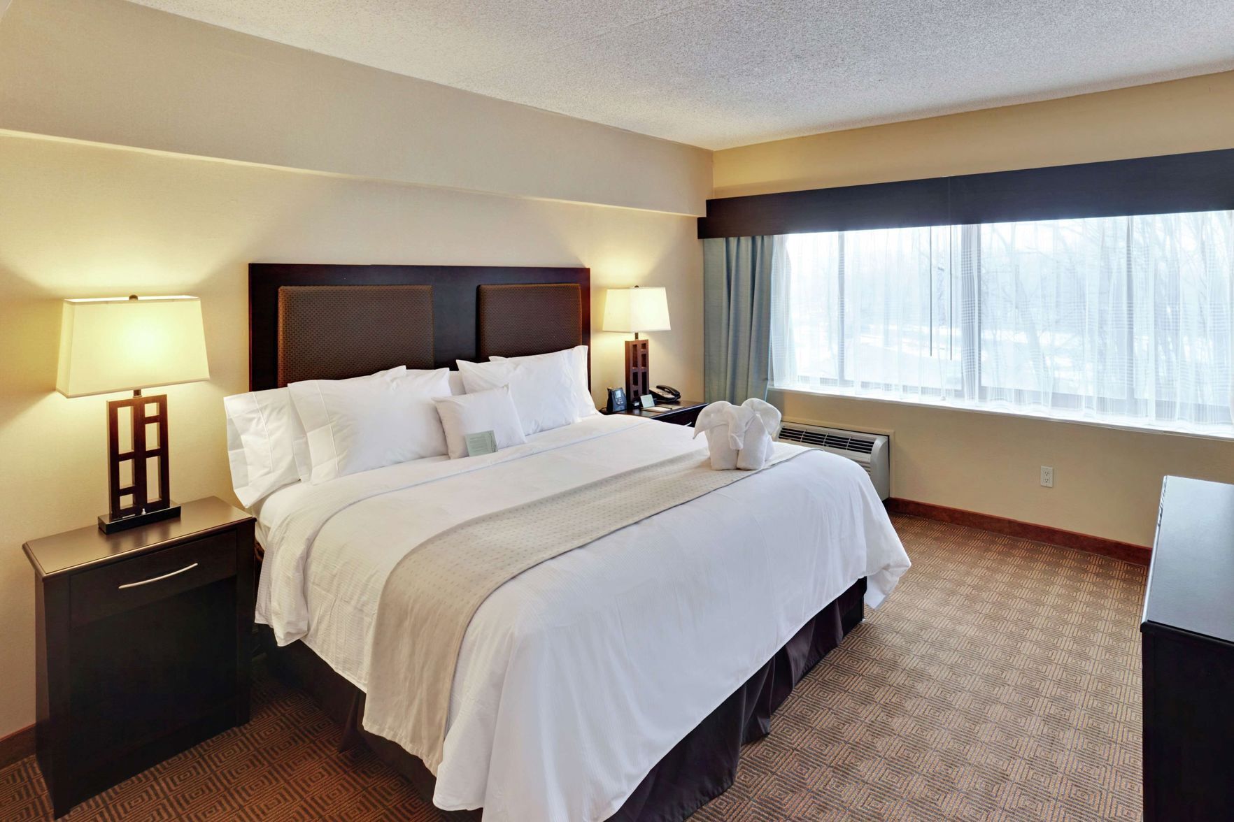 In-room safe, desk, blackout curtains, iron/ironing board