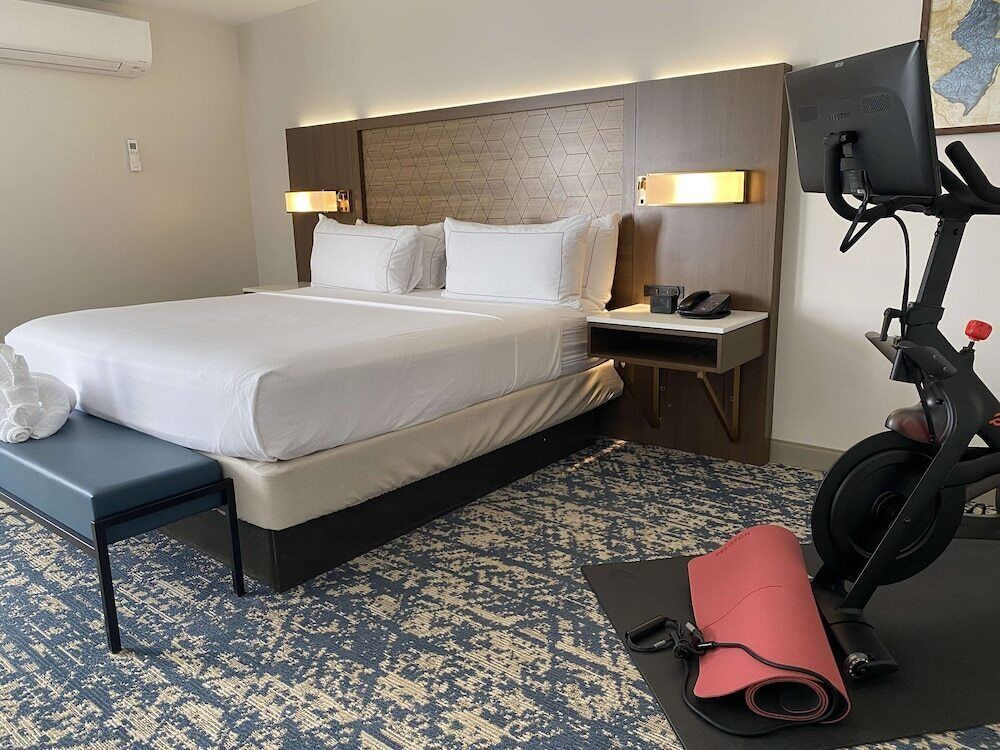 In-room safe, desk, blackout curtains, iron/ironing board