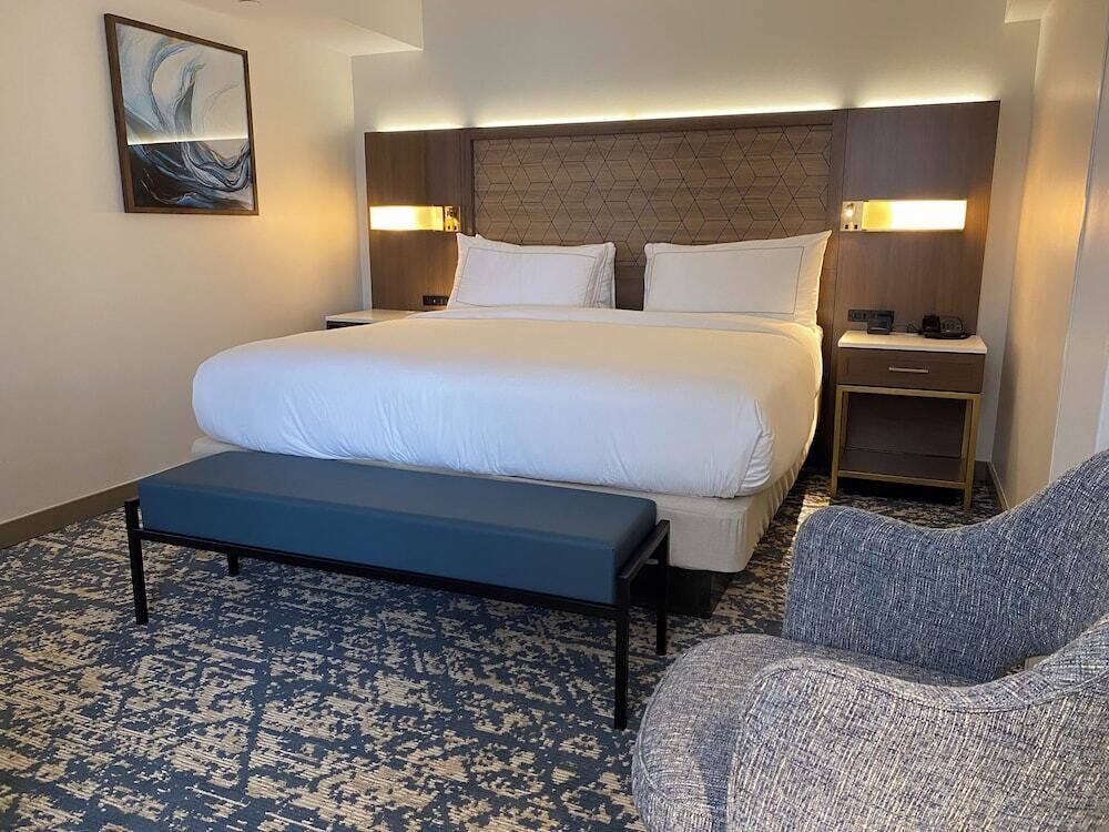 In-room safe, desk, blackout curtains, iron/ironing board