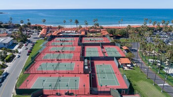 Tennis court at La Jolla Beach and Tennis Club