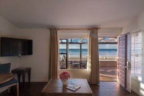 Vue sur la plage/l’océan