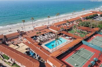 Aerial view at La Jolla Beach and Tennis Club