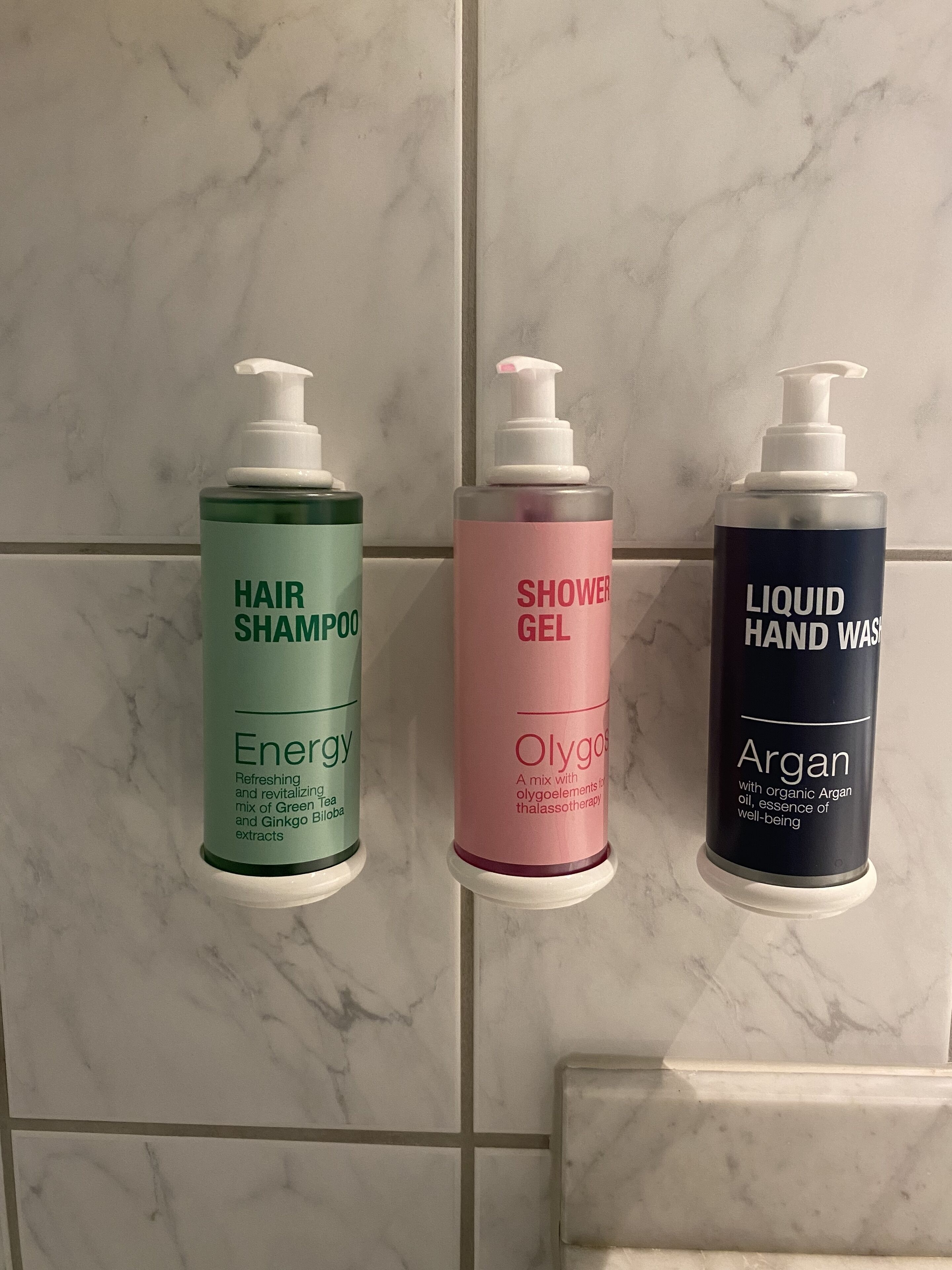 standard double room | bathroom | eco-friendly toiletries, hair dryer, towels