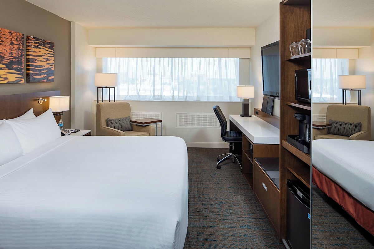 Premium bedding, pillow-top beds, in-room safe, desk