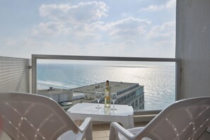 Deluxe Room, Balcony, Sea View | View from room - Sharon Hotel Herzliya (Herzliya)
