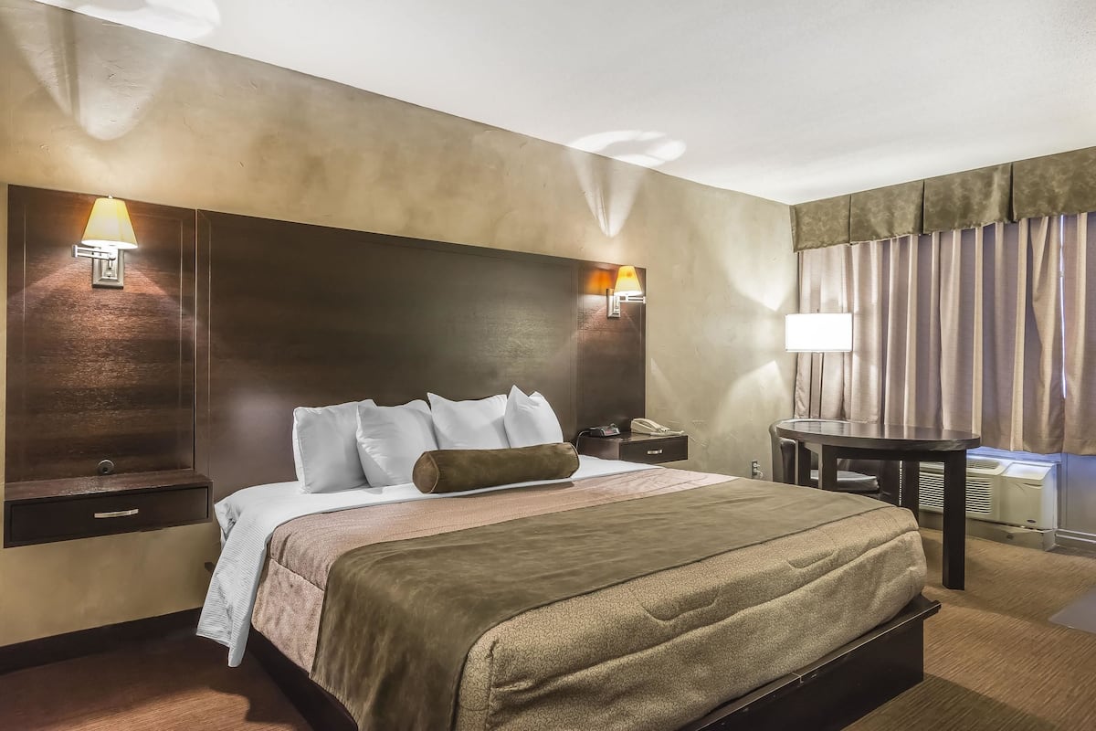 standard room, 1 king bed, non smoking | desk, iron/ironing board, free cots/infant beds, free rollaway beds