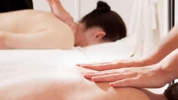 Couples treatment room(s), body treatments, aromatherapy, body wraps