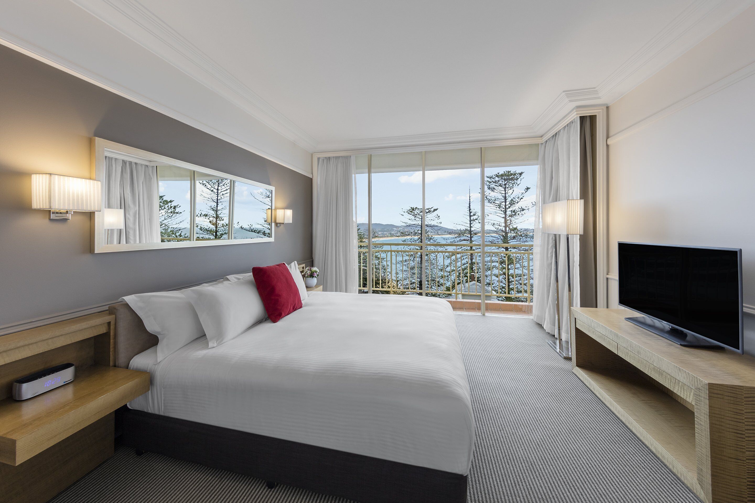 Premium bedding, in-room safe, desk, blackout curtains