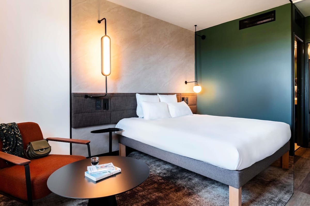 Premium bedding, memory foam beds, in-room safe, desk