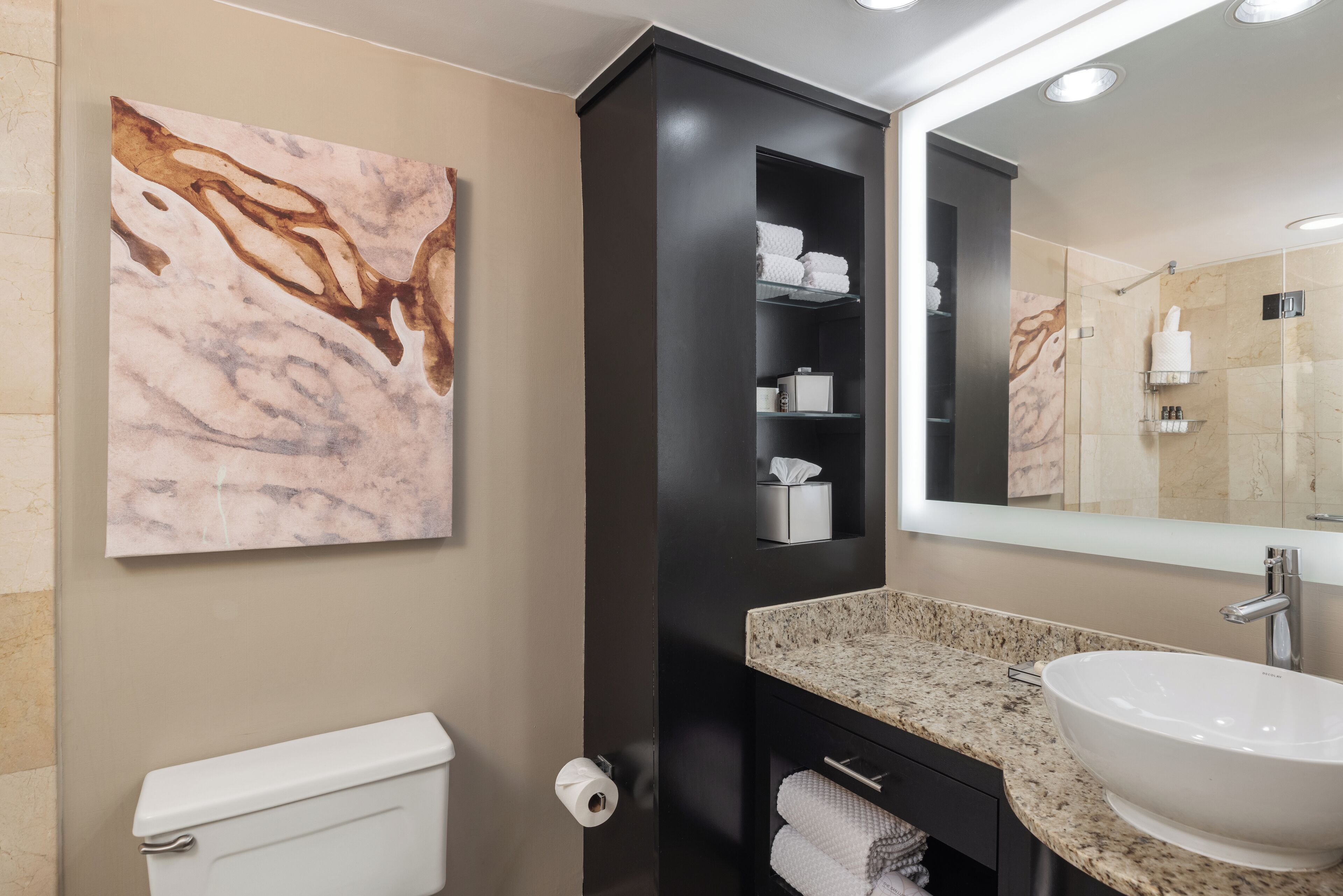 premium bedding, in-room safe, desk, blackout curtains