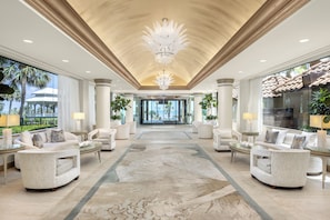 Lobby sitting area