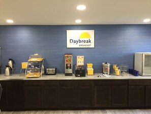 Desayuno para llevar gratuito y diario