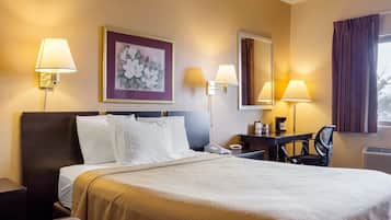 Premium bedding, in-room safe, desk, iron/ironing board