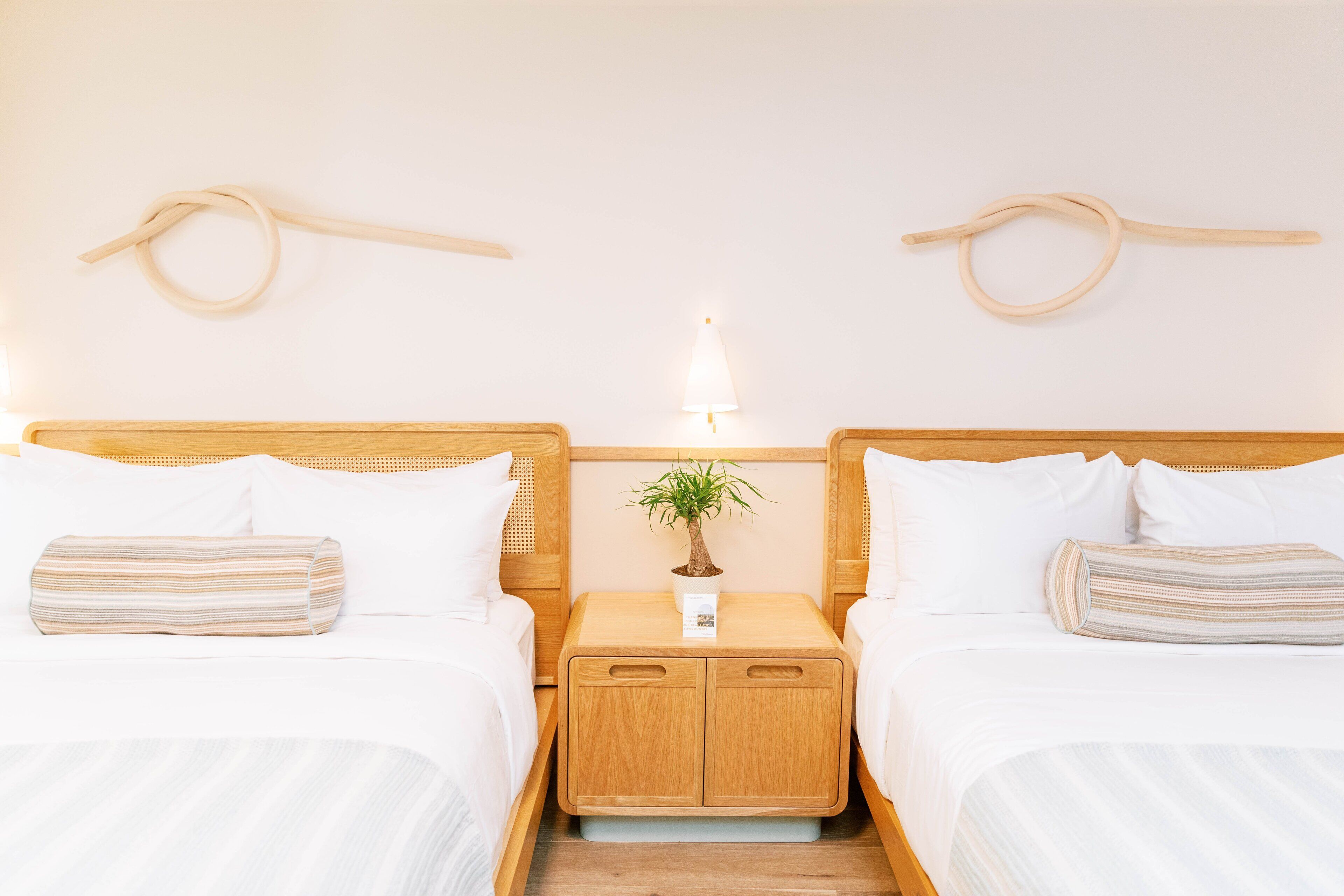 room, 2 queen beds | premium bedding, pillow-top beds, in-room safe, desk