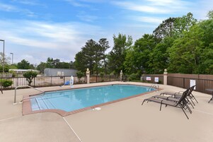 Seasonal outdoor pool