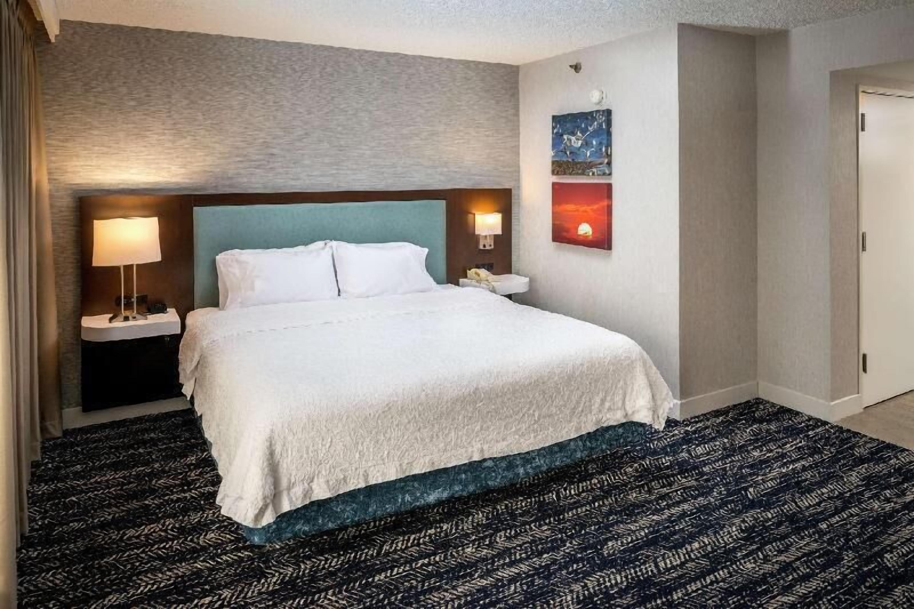 Desk, blackout drapes, iron/ironing board, free WiFi