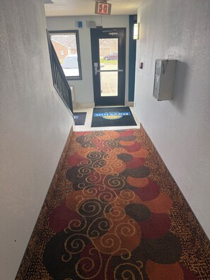 Interior entrance
