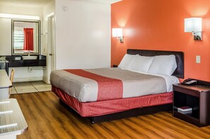 Wi-Fi de cortesia, roupa de cama, despertadores