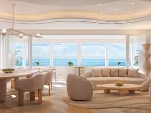 Ocean View Penthouse | Premium bedding, down comforters, minibar, in-room safe - Delano Miami Beach (Miami Beach)