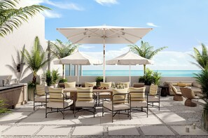 Suite, 1 chambre, terrasse (Ocean) | Terrasse/Patio