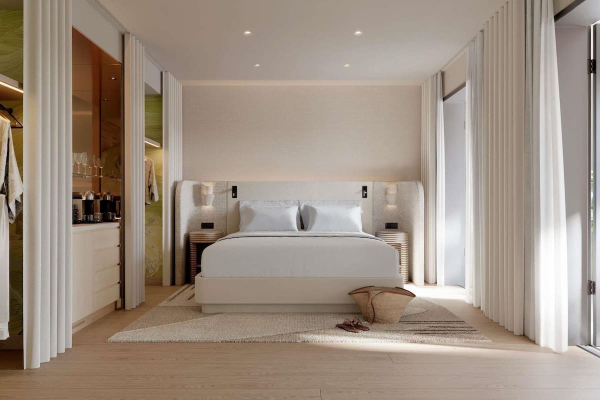 Bungalow at The Pool Two-Story | Premium bedding, down duvets, minibar, in-room safe