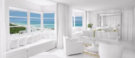 Uitzicht vanuit accommodatie