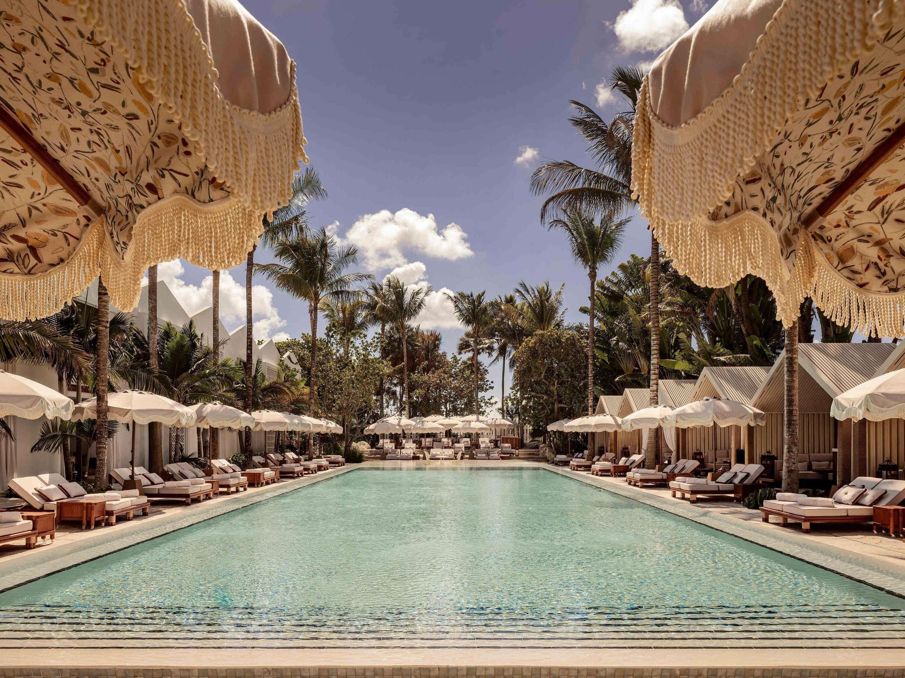 2 outdoor pools, cabanas (surcharge), pool umbrellas
